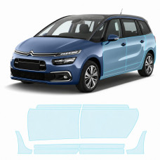 Антигравийная защитная бронепленка по лекалам для Citroen C4 Picasso (Grand C4 Picasso) II facelift 2016-2018 - полный кузов