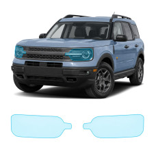 Антигравійна захисна бронеплівка за лекалами для Ford Bronco Sport I 2021-2024 - оптика (фари та ПТФ)