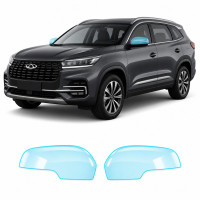 Антигравийная защитная бронепленка по лекалам для Chery Tiggo 8 I 2018-2020 - зеркала