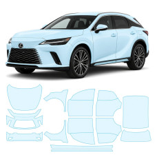 Антигравийная защитная бронепленка по лекалам для Lexus RX V 2022- полный кузов