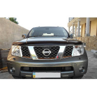 Дефлектор капота мухобойка Nissan Pathfinder / Navara 2004-2010