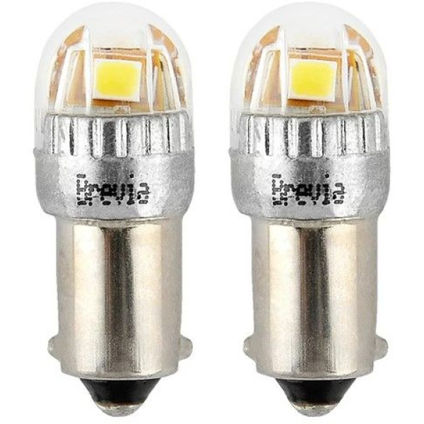 LED автолампа Brevia Spower 12/24V T4W 4x2835SMD 150Lm 6000K CANbus 2 шт BA9s (10219X2)