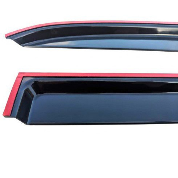 Дефлекторы окон ветровики для ВАЗ 2101-07 3M Скотч Voron Glass