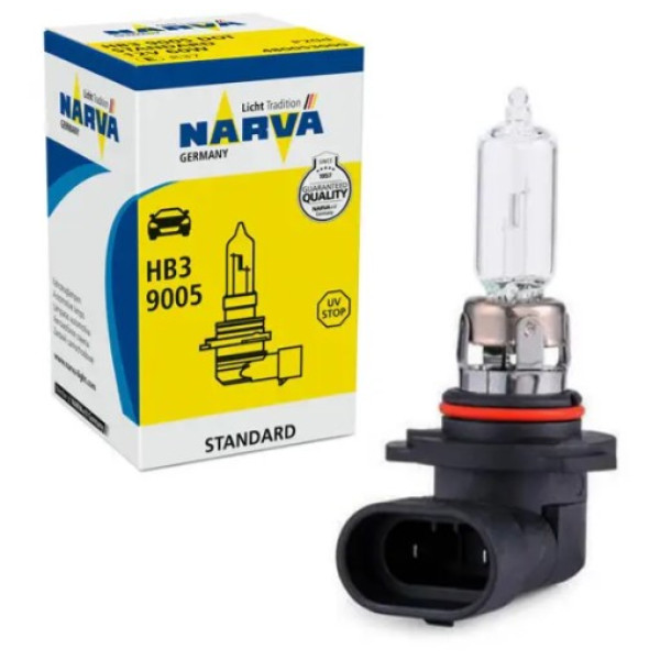 Автолампа галогенная Narva Standart 12V HB3 60W 1 шт (48005)
