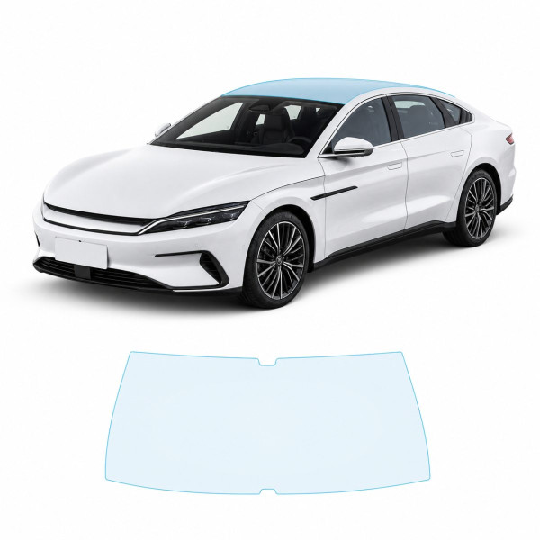 Антигравийная защитная бронепленка по лекалам для BYD Han II 2020-2022 - зона крыши