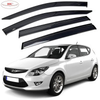 Дефлекторы окон ветровики HIC для Hyundai i30 2007-2012 хечбек Оригинал (HY20)