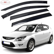 Дефлектори вікон вітровики HIC для Hyundai i30 2007-2012 хечбек Оригінал (HY20)