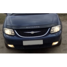 Дефлектор капота мухобойка Chrysler Voyager V 2008–2010