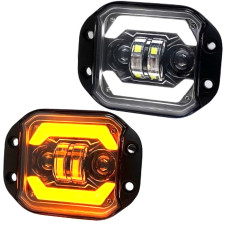 Bi-LED Фара додаткова 24W (9W*4) 10-60V 125x90x55 мм з DRL Ближнє та Далеке світло 1 шт