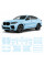 Антигравийная защитная бронепленка по лекалам для BMW X6 G06 2019-2023 - полный кузов