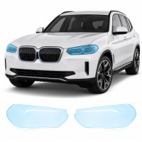 Антигравійна захисна бронеплівка за лекалами для BMW iX3 G08 2020-2025 - оптика (фари та ПТФ)