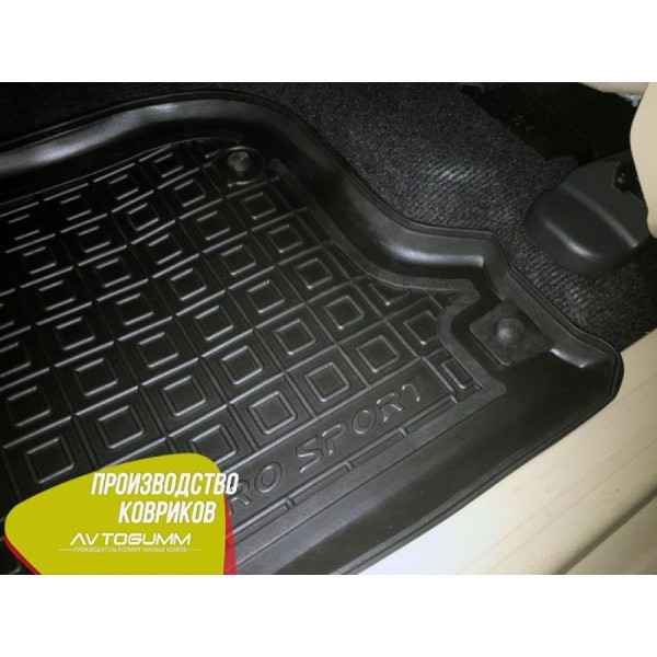 Автомобільні килимки в салон Mitsubishi Pajero Sport 2016- (Avto-Gumm)