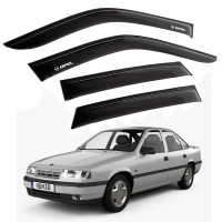 Дефлекторы окон ветровики для Opel Vectra A 1988-1995 Седан Скотч 3M Voron Glass