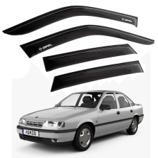 Дефлектори вікон для Opel Vectra A 1988-1995 Седан Скотч 3M Voron Glass