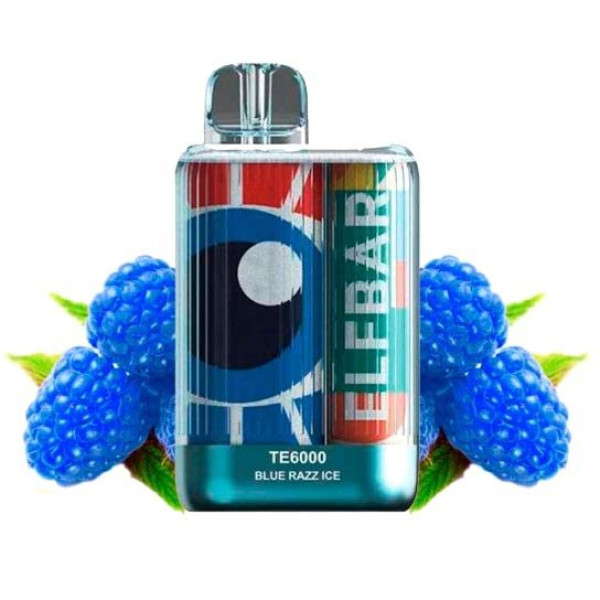 Elf Bar TE6000 POD 5% Оригинал Blueberry Черника (Подзаряжаемый)