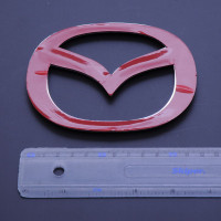 Эмблема для Mazda 3 125 x 100 мм 3М скотч