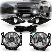 Противотуманные фары для Mitsubishi Outlander 2012-2020 H16 19W с проводкой Комплект (MB-182)