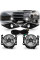 Противотуманные фары для Mitsubishi Outlander 2012-2020 H16 19W с проводкой Комплект (MB-182)