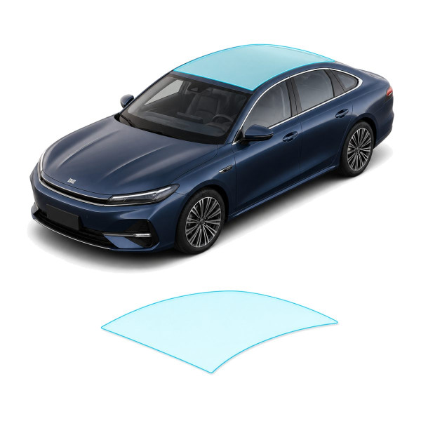 Антигравійна захисна бронеплівка за лекалами для Geely Galaxy A7 I 2024- зона даху