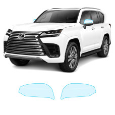Антигравійна захисна бронеплівка за лекалами для Lexus LX J300 2021- дзеркала