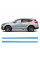 Антигравийная защитная бронепленка по лекалам для Acura RDX TC1 2019-2021 - нижняя зона кузова пороги
