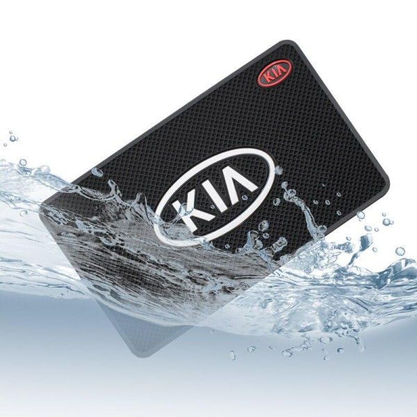 Антиковзний килимок торпеди з логотипом Kia
