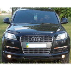 Дефлектор капоту мухобійка для Audi Q7 (4L) 2006-2016