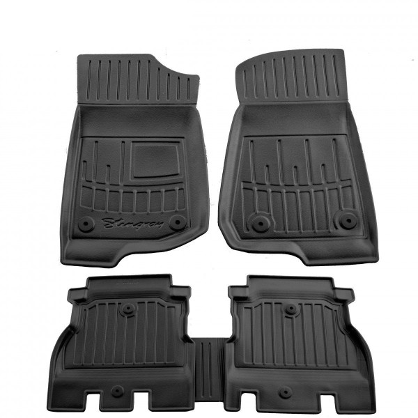 Комплект 3D килимків в салон Jeep Wrangler JL 5 doors 2018- Джип