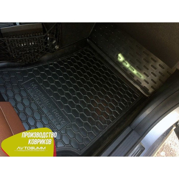 Передние коврики в автомобиль Mercedes E (W212) 2009- (Avto-Gumm)