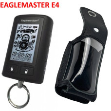Чохол на пульт сигналізації EAGLEMASTER E4 LCD 2-Way шкіряний Чорний