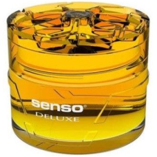 Ароматизатор повітря Банку із гелем Senso Deluxe - Vanila Creme (Ванільний крем)