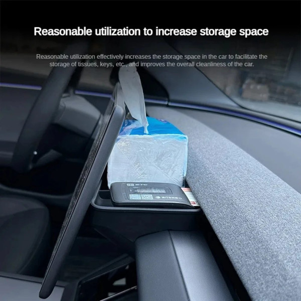 Організатор Центральної Консолі для Tesla Model Y Model 3 (За Десплеєм)