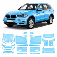 Антигравийная защитная бронепленка по лекалам для BMW X5 F15 2013-2018 - полный кузов