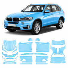 Антигравийная защитная бронепленка по лекалам для BMW X5 F15 2013-2018 - полный кузов