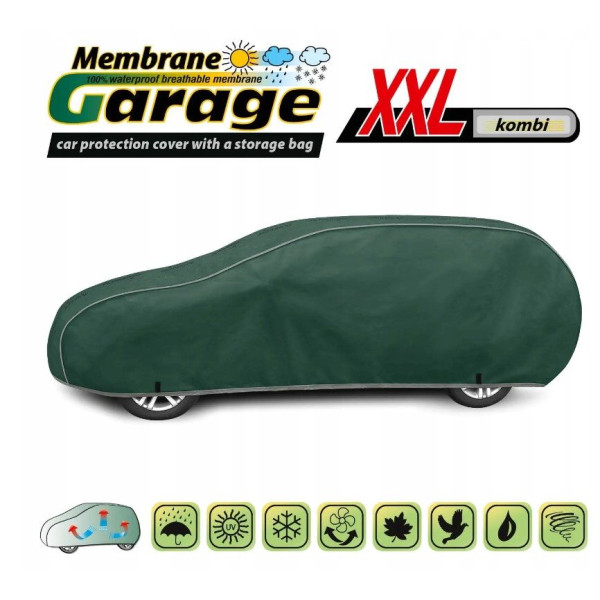 Тент автомобільний для Хечбека Універсала XXL 505 х 148 x 137 см Membrane Garage (5-4730-248-3050)