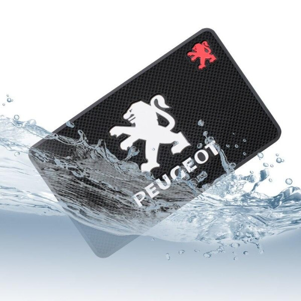 Антиковзний килимок торпеди з логотипом Peugeot