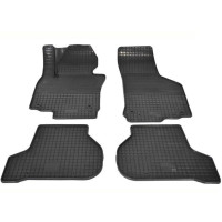 Коврики в салон резиновые RTI для Skoda Octavia II 04- / Golf 03- / Golf 08- /Jetta 05- 4 шт