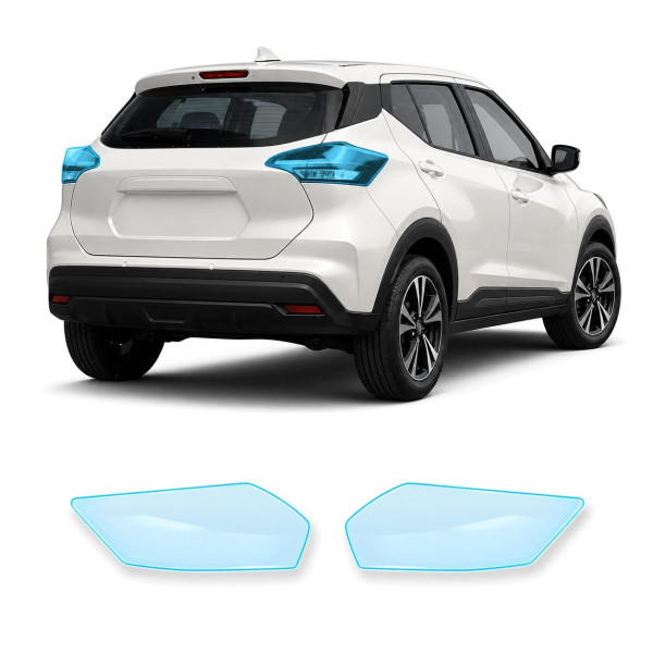 Антигравийная защитная бронепленка по лекалам для Nissan Kicks P15 2018-2024 - задние фонари стопы