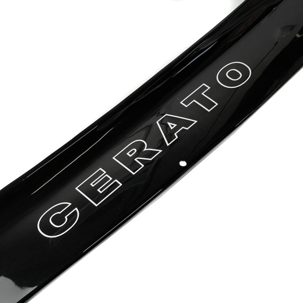 Дефлектор капоту мухобійка Kia Cerato 2004-2008 Voron Glass