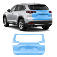 Антигравийная защитная бронепленка по лекалам для Mazda CX-9 TC facelift 2020-2023 - зона крышки багажника