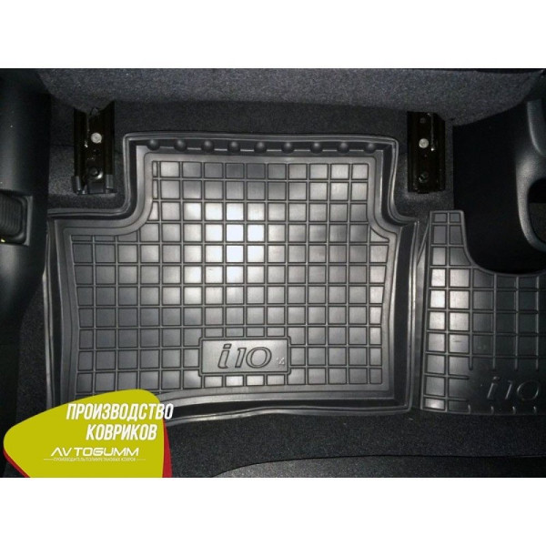 Автомобільні килимки в салон Hyundai i10 2014- (Avto-Gumm)