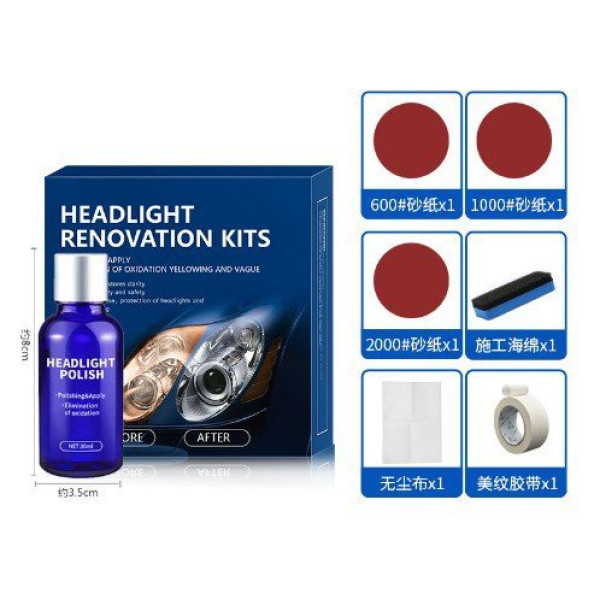 Набір для відновлення Фар Headlight Renovation Kits