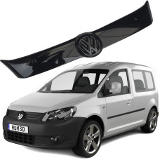 Зимова накладка на решітку радіатора Volkswagen Caddy 2010- Глянець (Voron Glass)