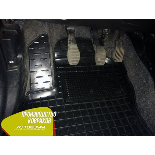 Водійський коврик в салон Fiat Doblo 2010- (Avto-Gumm)