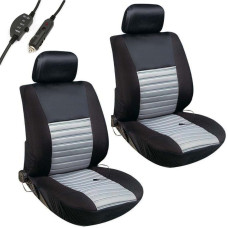 Чехлы с подогревом для автомобильного сидения Tango Arctic 12V 35/45W 100х50 см 2 шт Черные-Серые (РР-А54017)
