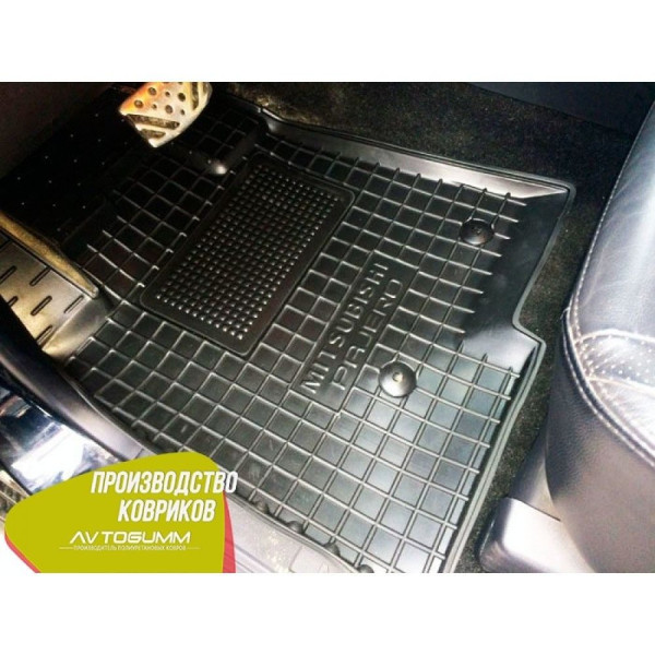 Передние коврики в автомобиль Mitsubishi Pajero Wagon 3/4 99-/07- (Avto-Gumm)