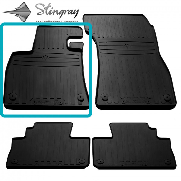 Водительский коврик в салон Audi e-tron 55 quattro 2018-