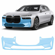 Антигравійна захисна бронеплівка за лекалами для BMW 7 Series G70 2022- передній бампер
