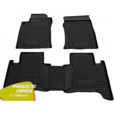 гумові килимки для Toyota Land Cruiser Prado 120 тойота ленд крузер прадо 120 2002-2009 Avto-Gumm Автогум