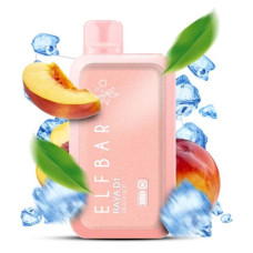 Elf Bar RAYA D13000 18 ml Peach Ice (Персик Лед) С Индикацией